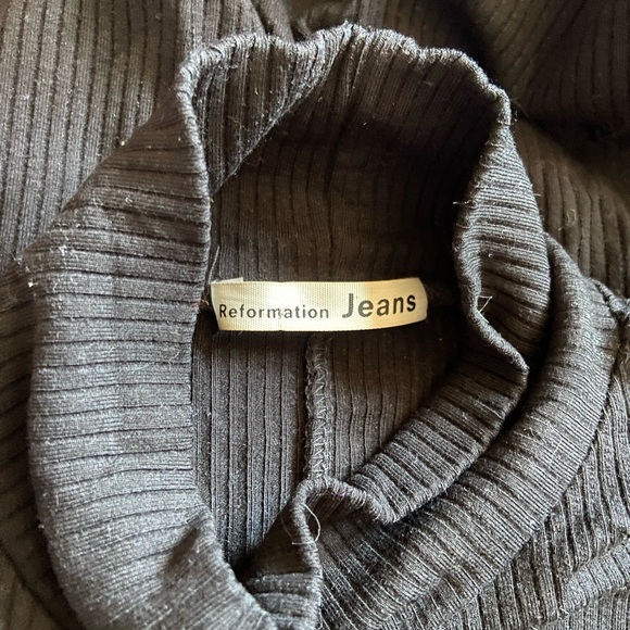 Ref Ribbed Mock Neck Dress - Picture 2 of 4